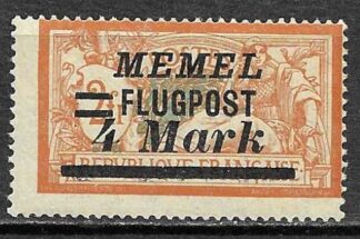 Timbre de Memel N°pa26 neuf*