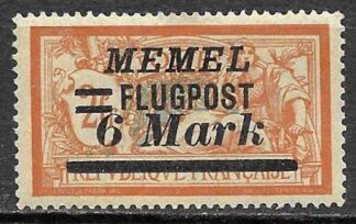 Timbre de Memel N°pa28 neuf*