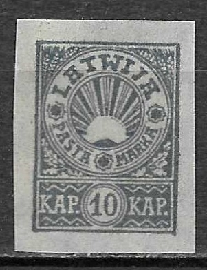 Timbre de Lettonie N°37 neuf sans gomme