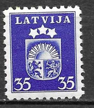 Timbre de Lettonie N°253B neuf**
