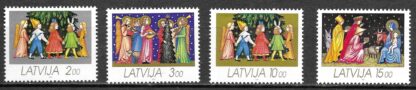 Timbre de Lettonie N°308,309,310,311 4val neuf**