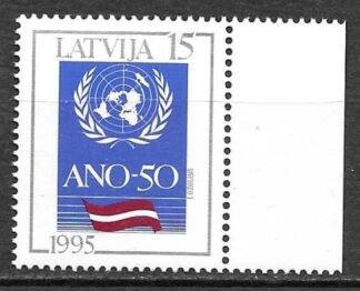 Timbre de Lettonie N°357 neuf**