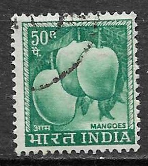 Timbre d'Inde N° 228 oblitéré