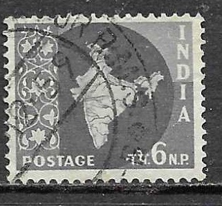 Timbre d'Inde N° 75 oblitéré