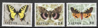 Timbre de Lettonie N°393,394,395 3val neuf**