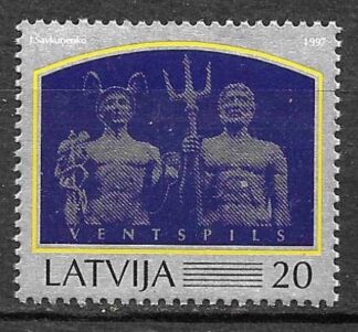 Timbre de Lettonie N°418 neuf**