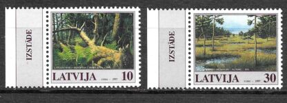Timbre de Lettonie N°426,427 2val neuf**