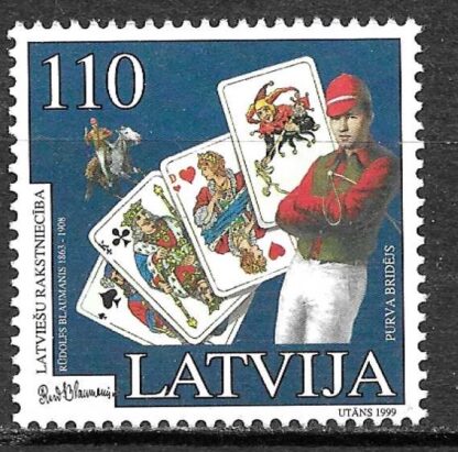 Timbre de Lettonie N°468 neuf**