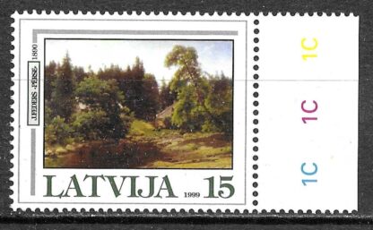 Timbre de Lettonie N°477 neuf**