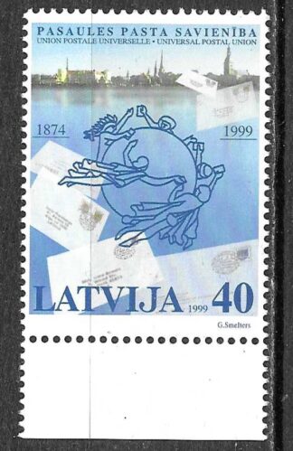 Timbre de Lettonie N°478 neuf**