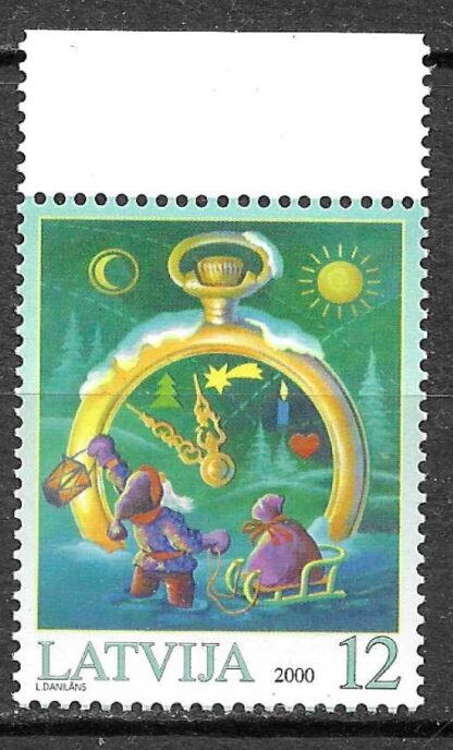 Timbre de Lettonie N°505,506,507 3val neuf**
