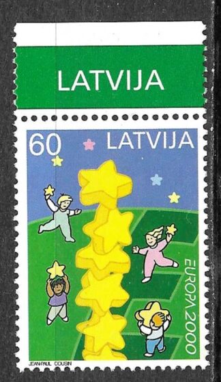Timbre de Lettonie N°490 neuf**
